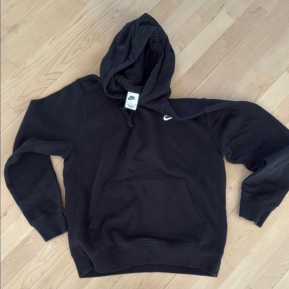 Nike Black Sweatshirt Classic Hoodie Design